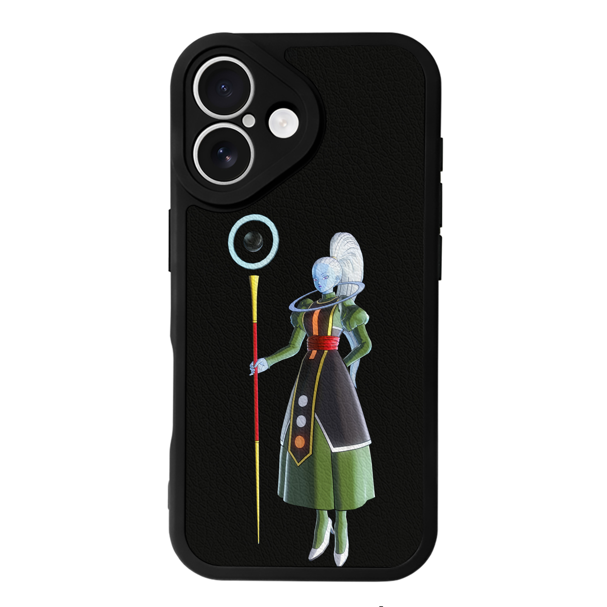（画像用） ドラゴンボール DRAGON BALL 【iPhone 16シリーズ対応】シリコンスマホケース（レザー調） 材質：シリコン